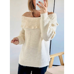pull long femme Molly beige