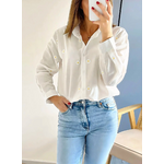 chemise femme Maely avec fleurs brodées
