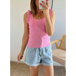 débardeur femme rose Mona