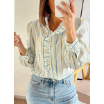 chemise femme Marielle avec volants