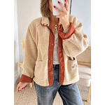veste réversible femme mouton Gloria