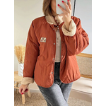 veste femme Gloria mouton beige réversible