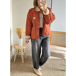 veste femme terracota réversible Gloria