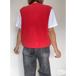 gilet rouge Kally de dos