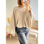 pull femme taupe Jody