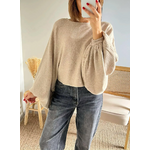 pull taupe chauve-souris Jody
