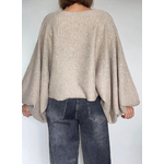 pull Jody taupe de dos