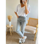 jean casual Basile gris clair