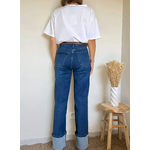 jean wide leg Léon de dos