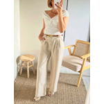 pantalon fluide beige Elouan
