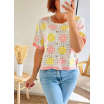 top femme Deva en crochet