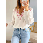 blouse femme Soline en gaze de coton