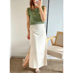 jupe femme longue beige Giulia