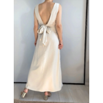 jupe beige Giulia de dos