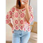 top femme en crochet Magda