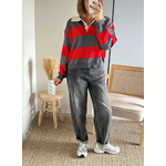 pull femme Marty et jean gris Soan