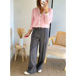 pantalon gris large Antonin