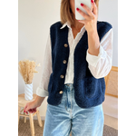 gilet sans manches Lennon marine
