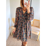 robe femme courte Mila imprimée