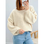 pull doux ample Selim beige