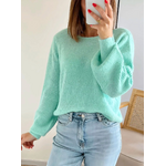 pull doux vert menthe Ethan