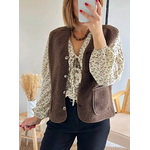 blouse Félicie avec gilet Lennon