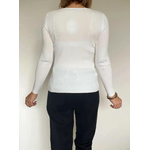 pull Mahé écru de dos