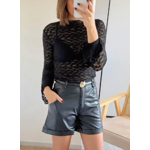 top en dentelle noir Tosca