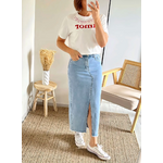 jupe longue femme en jean Suzie