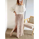 jupe longue en maille Marry