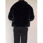 veste fausse fourrure Penny de dos