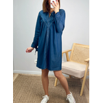robe courte en denim Sianna