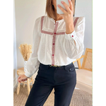 blouse femme Flavia avec broderies