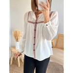 blouse femme en coton Flavia