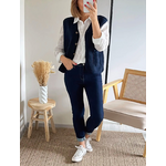 jean femme Lenny bleu brut