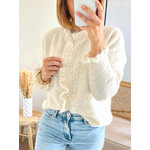 gilet femme doux Elly beige