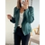 la veste lison vert -1