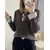 le gilet pablo choco -1