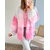 le gilet abel rose -1