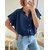 la blouse suzon marine -2