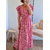 robe longue rouge Rosaline