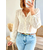Blouse femme Linette en coton brodé