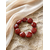 bracelet femme Meline bordeaux en résine