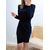 robe femme noire Delia