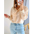 chemise jaune rayée Alma