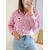 chemise femme rose rayée Denver
