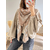 écharpe bandana femme Izia taupe