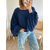 pull chauve-souris bleu Jody