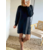 robe pull noire Jenna