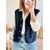 gilet Lennon femme mouton bleu marine